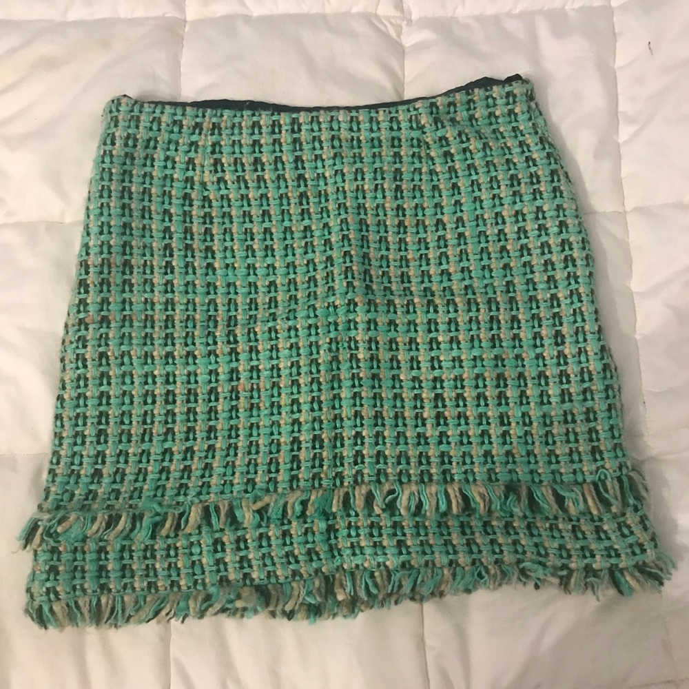 Green vintage Tibi skirt!